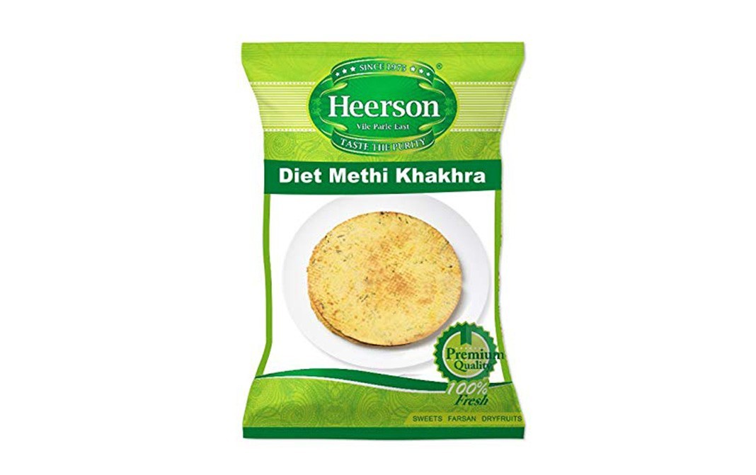 Heerson Diet Methi Khakhra    Pack  200 grams